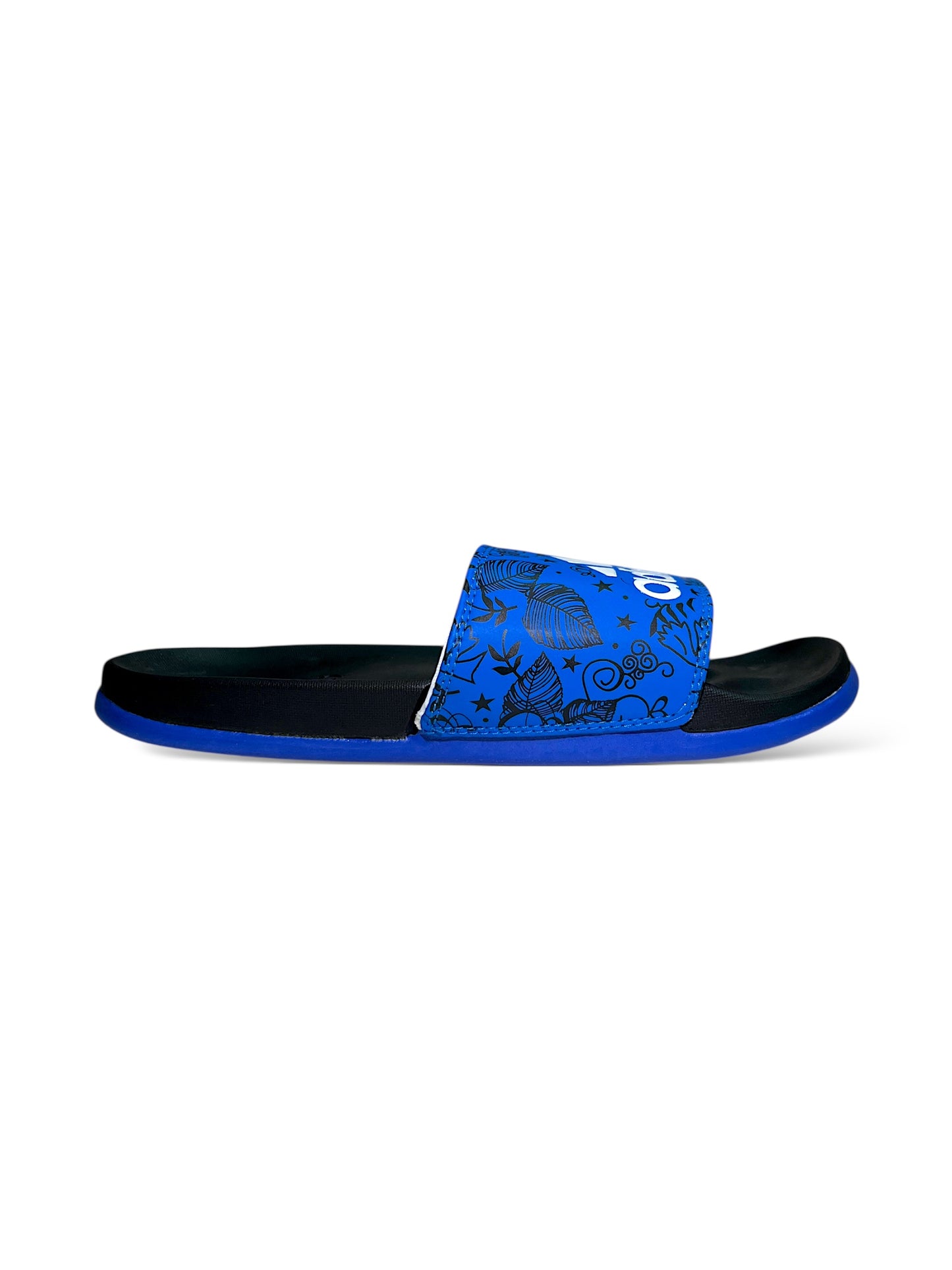 A.D Cloud-foam | Pattern Slides | Blue
