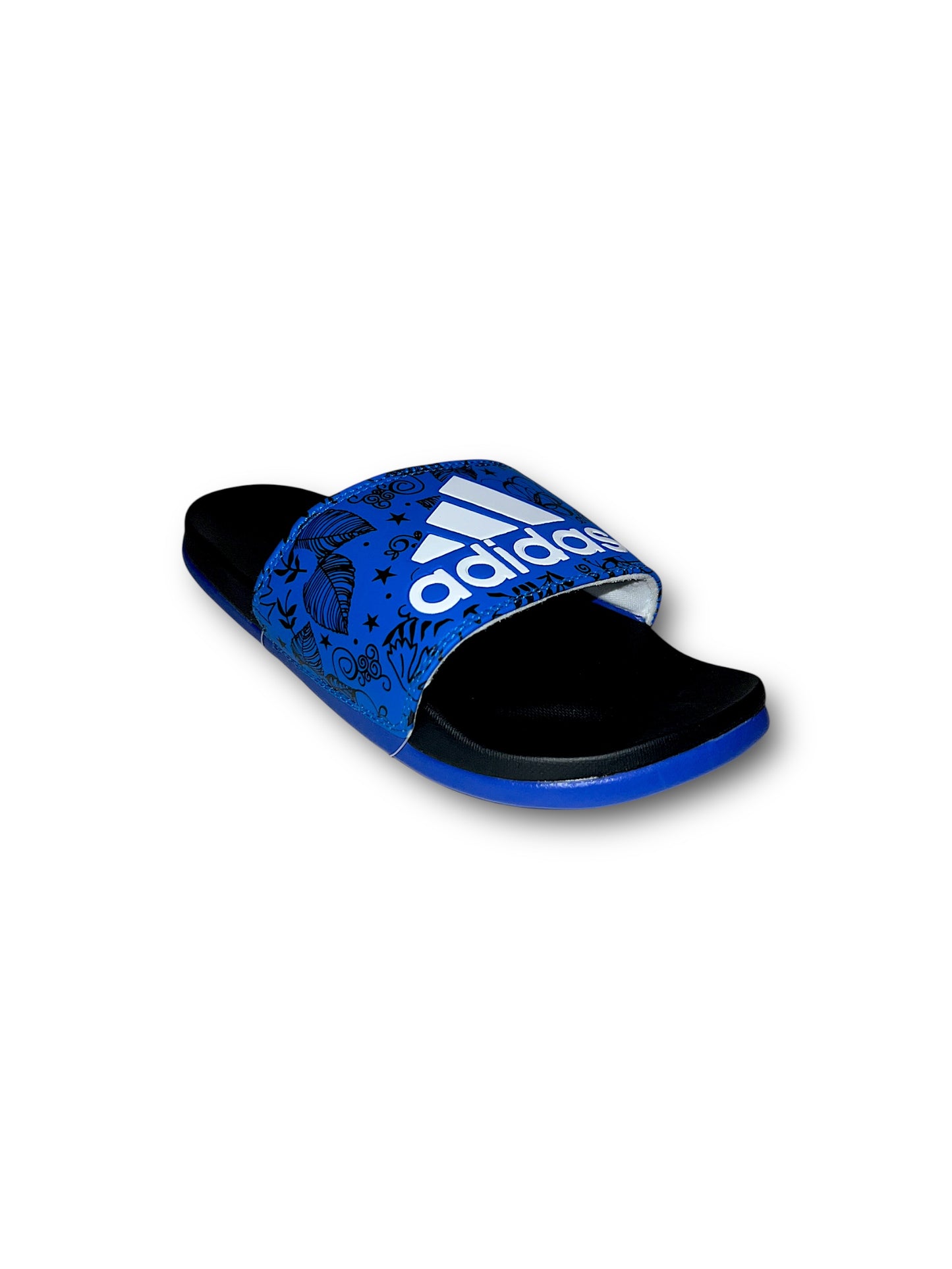 A.D Cloud-foam | Pattern Slides | Blue