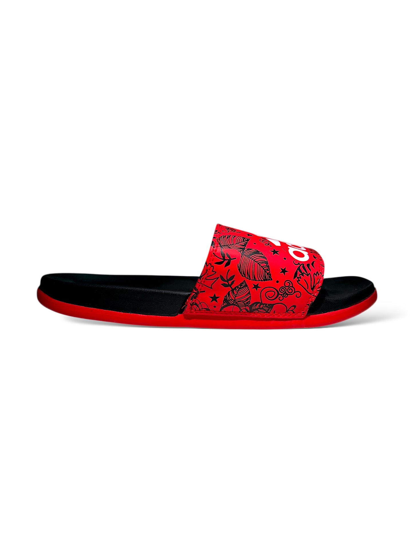A.D Cloud-foam | Pattern Slides | Red