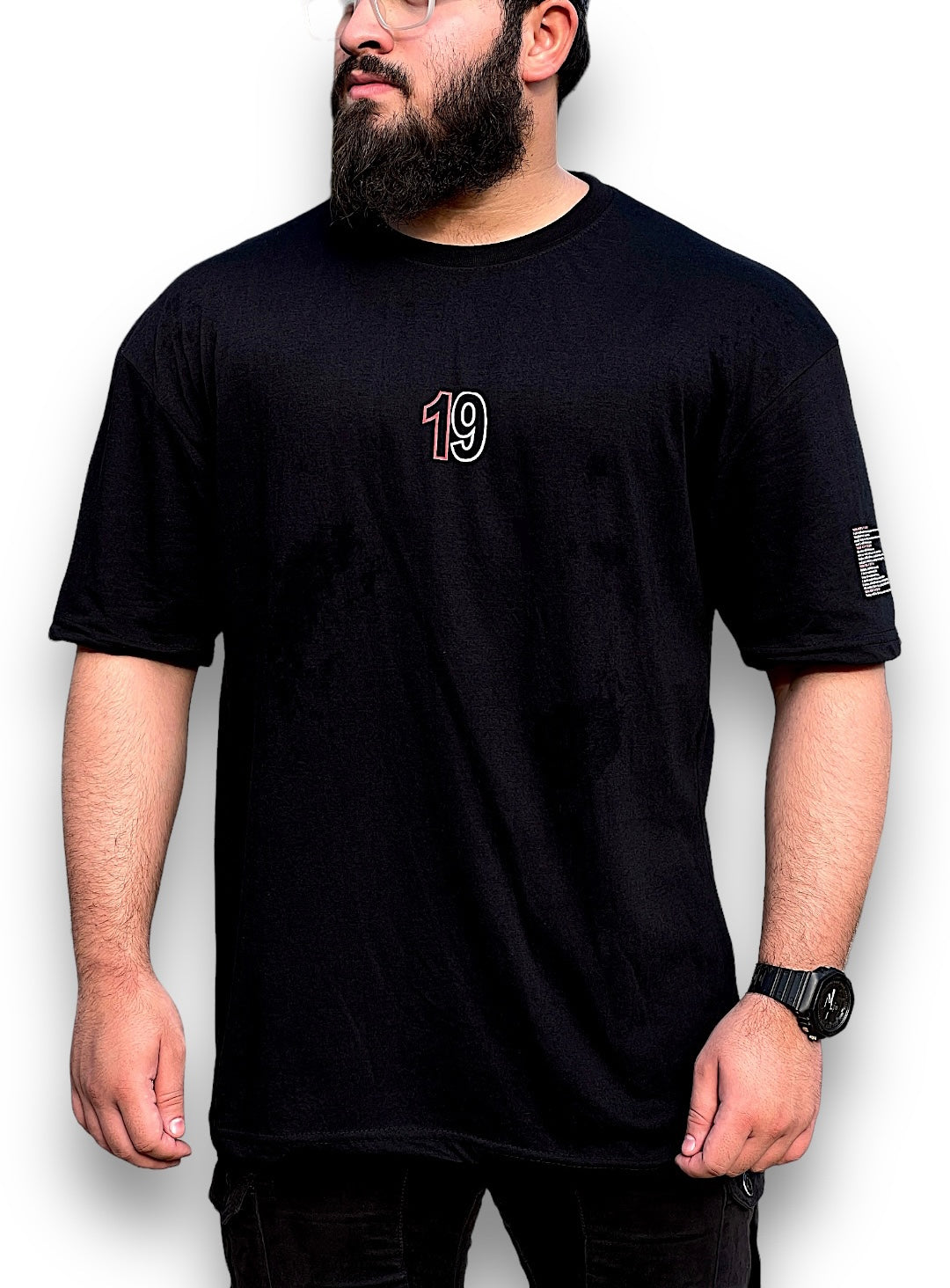 Oversized T-Shirt | Basic 19 | Deep Black